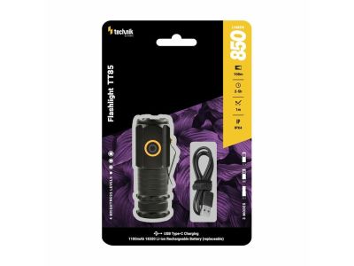 Technik MT-TT85 baterka TT85 (+1x18350 1100mAh) 3xP35 LED (850 lm)