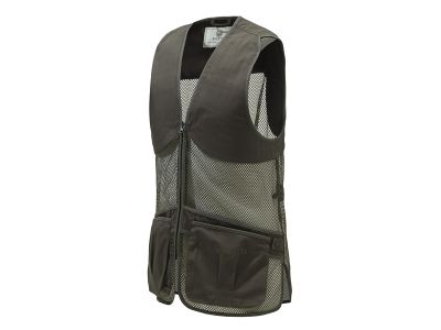 Full Mesh mellény - Barna kéreg