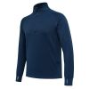 Stretch Tech Half Zip Fleece pulóver - Kék Teljes Eclipse