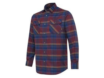 Cadet Flannel ing - Burgundy Check