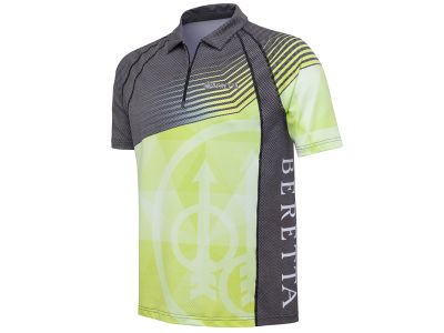 Rush Graph polo póló - Fekete & Kén