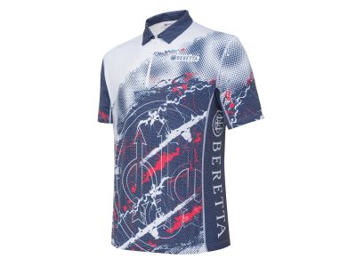 Rush Trident polo póló - Blue & Red