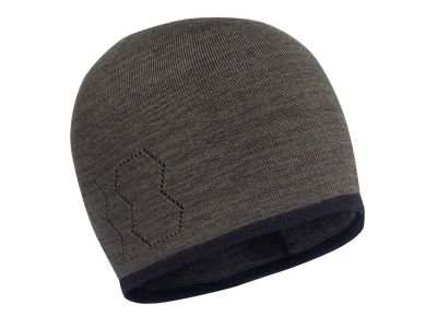 Merino Beanie čiapka - Brown Bark & Moss