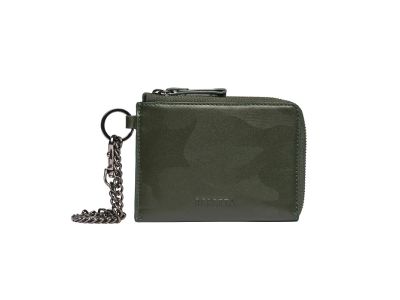 Zipped Pouch Pénztárca lánccal - green