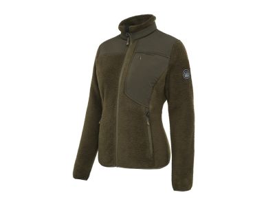 Halifax Sherpa Fleece női kabát - Zöld Moha