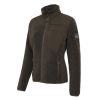 Halifax Sherpa Fleece dámska bunda - Brown Bark