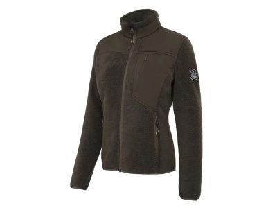 Halifax Sherpa Fleece női kabát - Brown Bark