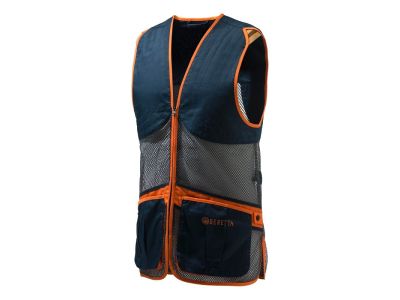 Teljes hálós mellény - Kék totális napfogyatkozás & Szürke