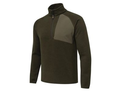 Abisko Half Zip Fleece pulóver - Zöld Moha
