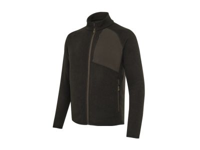 Abisko Full Zip Fleece pulóver - Barna kéreg