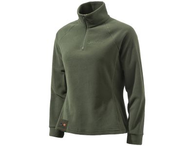 Half Zip Fleece női pulóver - Zöld