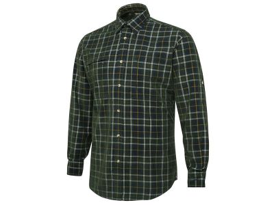 Dobby Corduroy ing - Zöld Kockás