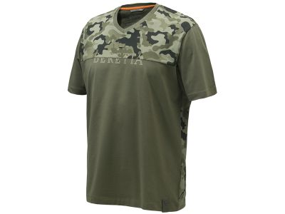 Beretta Camo póló - Zöld