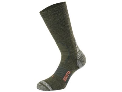 Merino Performance Rövid zokni - Zöld Moha