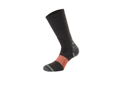 Merino Performance Short zokni - Barna kéreg