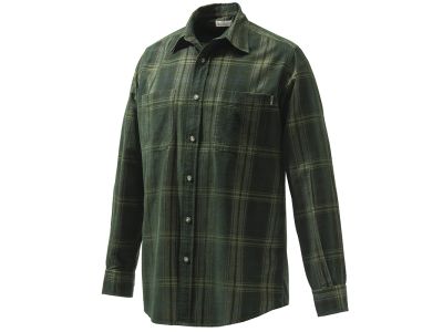 Manchester kordbársony ing - Zöld és Sárga Kockás