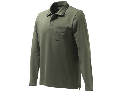 Airmesh polo póló LS - Green