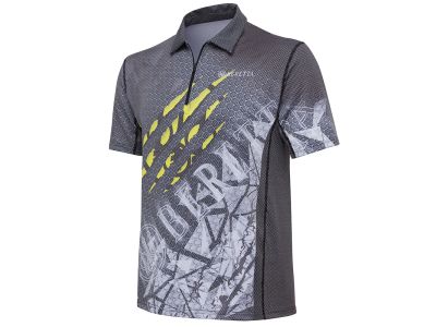Rush Scratch polo póló - Black & Fluo yellow