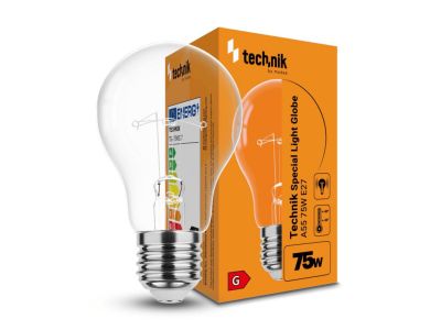 Technik Special Light špeciálna žiarovka A55 75W E27 teplá biela (TSL-75WE27)