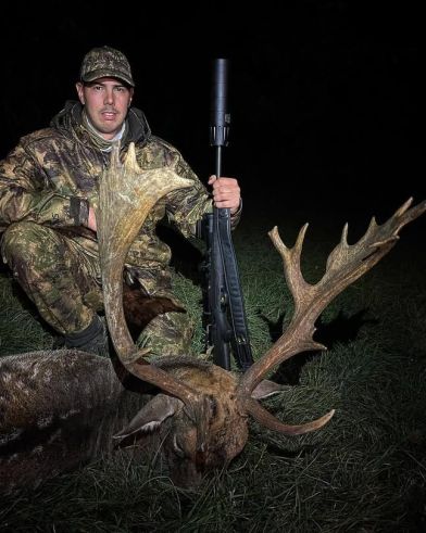 Fallow Deer hunting 2023🌿🇸🇰#fallowdeer #fallowdeerhunting #riflehunting#huntingseason#deerhunting#wildboarhunting#wes...