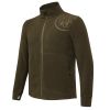 HP Logo Full Zip Fleece pulóver - Green Moss