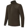HP Logo Full Zip Fleece pulóver - Brown Bark