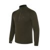 Glider Merino Half Zip pulóver - Green Moss