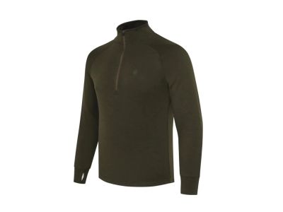 Glider Merino Half Zip pulóver - Green Moss