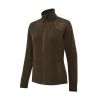 HP Logo Full Zip Fleece dámska pulóver - Brown Bark